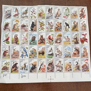 1987 United States Postal Service "North American Wildlife" commemorative stamps